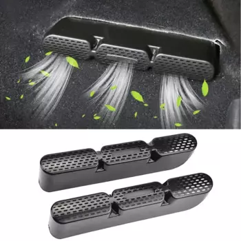 Для Toyota Highlander Kluger 2014, 2015, 2016, 2017, 2018, заднее сиденье переменного тока, напольный воздуховод, решетка, Крышка вентиляционного отверстия, Выходная отделка