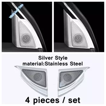 Для Toyota Highlander / Kluger 2020-2024 A Столб / Дверь автомобиля / Приборная панель Стереодинамик Твитер Крышка Накладка Внутренний ремонт Комплект