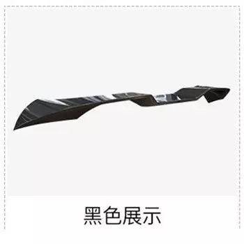 Для Toyota Highlander, спойлер на крышу, крыло, багажник автомобиля из АБС-пластика, задний плавник, глянцевые черные и белые аксессуары, установка, 3D стиль 2015 -2019