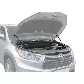 Для Toyota Highlander (Тойота Хайлендер) III U50 2013-2019 Газовые упоры (амортизаторы) капота АвтоУпор (UTOHIG013)