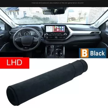Для Toyota Highlander XU70 Kluger 2020 2021 2022 2023 2024 крышка приборной панели автомобиля коврик для приборной панели солнцезащитный козырек нескользящая накладка аксессуары