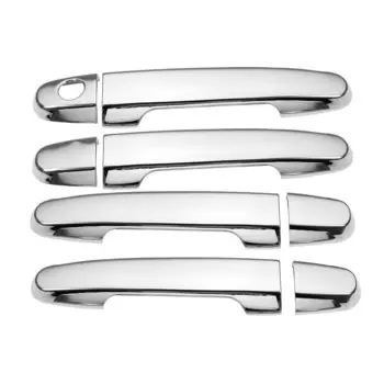 Для Toyota Hilux 2005-2014 хромированная накладка на ручку AN10 AN20 AN30 SR5 2007 2008 2010 2013, аксессуары, наклейки, Стайлинг автомобиля