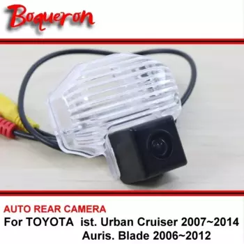 Для TOYOTA ist / Urban Cruiser Auris Blade 2007 ~ 2014 камера заднего вида с ночным видением, камера заднего вида для автомобиля, резервная камера HD CCD