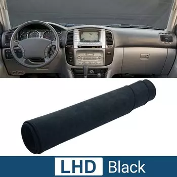Для Toyota Land Cruiser 100 LC100 1998 1999 2000 2001 2002 2003 2004 2005 2006 2007 крышка приборной панели автомобиля нескользящая накладка аксессуары