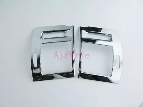 Для Toyota Land Cruiser 150 Prado LC150 FJ150 2010-2017, подсветка салона, Матовый Серебристый Хром, аксессуары для стайлинга автомобиля Prado