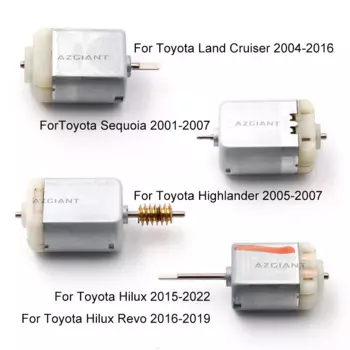 Для Toyota Land Cruiser 2004-2012, Автомобильное Зеркало Sequoia Highlander 2005-2007 Hilux 2015-2020 Revo 2016-2019, складной двигатель