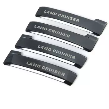 Для Toyota Land Cruiser 200 FJ200 2008 2009 2010 2011 2012 2013 2014-2017, нержавеющая сталь, внутренняя дверная ручка автомобиля, внутренняя отделка