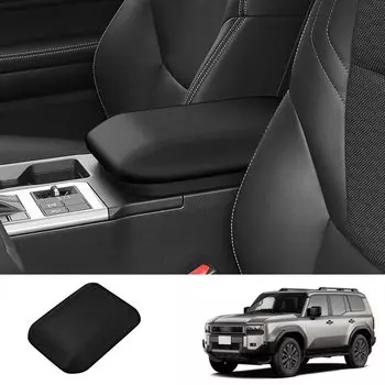 Для Toyota Land Cruiser 250 Prado LC250 2024 2025 ABS кожаная Центральная консоль подлокотник защитная накладка аксессуары от царапин