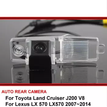 Для Toyota Land Cruiser J200 V8, автомобильная парковочная камера заднего вида Lexus LX570 04-14 с ночным видением, HD