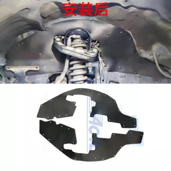 Брызговик, защитный чехол на крыло, совместимый с Toyota Land Cruiser LC200 Lexus LX 570, переднее колесо, 2 шт. 2007-2023 гг.