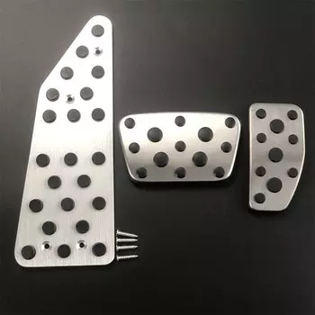 Для Toyota Land Cruiser LC200 2010-19 Lexus LX570 2007-21 аксессуары для стайлинга автомобилей подставка для ног газовый тормоз педаль акселератора накладка