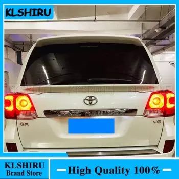 Для Toyota Land Cruiser LC200 4000 4700 4600 спойлер 2008 09 2010 11-2019 ABS Материал Автомобильный задний Багажник крыло аксессуары комплект кузова