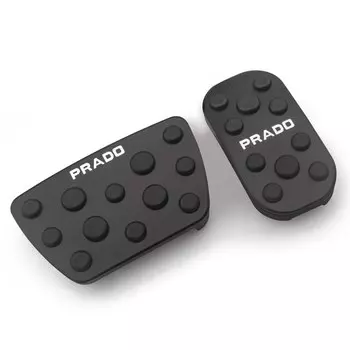 Для Toyota Land Cruiser Prado 150 2010-2018 2019 2020 автомобильная педаль акселератора топлива, крышка педали тормоза, нескользящая накладка, аксессуары