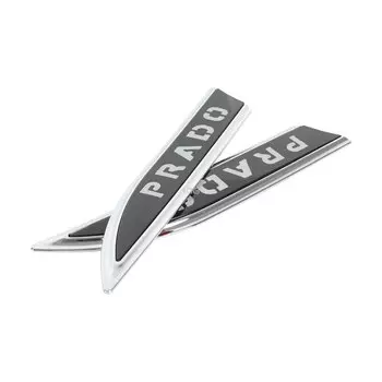 Для Toyota Land Cruiser Prado 150 2010 2011-2014 2015 2016 2017 2018 2019, хромированные автомобильные наклейки из АБС-пластика, яркая полоса