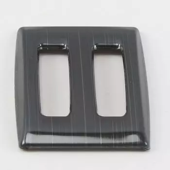 Для Toyota Land Cruiser Prado 150 2010-2020 стальная Внутренняя крышка передней приборной панели Центральная крышка выпускного отверстия кондиционера средняя Крышка вентиляционного отверстия переменного тока