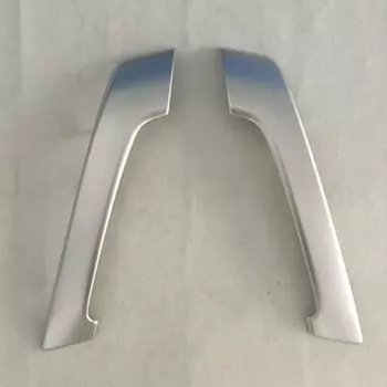 Для Toyota Land Cruiser Prado 150 2010 2011 2012 2013 2014-2016 2017 2018 FJ150 матовый серебристый внутренняя накладка на подлокотник передней двери