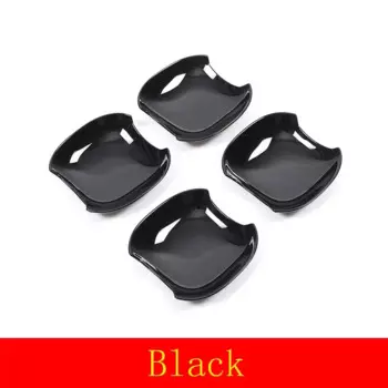 Для Toyota Land Cruiser Prado 250 LC250 2024 + ABS углеродное волокно, наружная дверная чаша автомобиля, декоративная наклейка, автомобильные аксессуары, 4 шт.