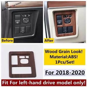 Для Toyota Land Cruiser Prado FJ150 150 2010-2020 рулевое колесо, бардачок, крышка головного света, накладка из АБС-пластика, аксессуары под дерево