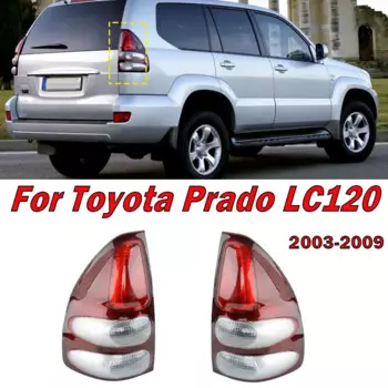 Для Toyota Land Cruiser Prado LC120 2003-2009 автомобильные задние фонари без лампочек задние фонари 8155160700 8156160620
