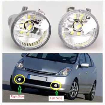 Для Toyota Prius 2004-2009 2 шт. левый и правый светодиодный автомобильный передний противотуманный фонарь в сборе точечный фонарь дальнего света 2005 2006 2007 2008