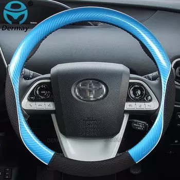Для Toyota Prius 30 20 В Prius C Plus Plug-in Prime XW10 XW20 XW30 XW50 2001 ~ 2022 Автомобильный чехол на руль Автоаксессуары