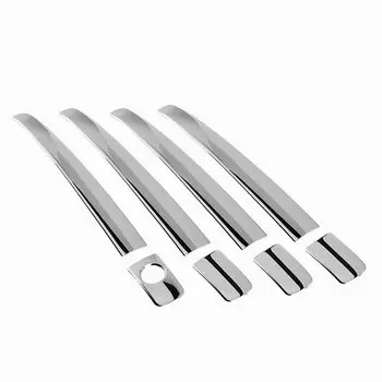 Для Toyota Prius V Prius 40 ZVW40 / Grand Prius + 2012-2017, новая наклейка на дверную ручку из нержавеющей стали, автомобильные аксессуары