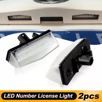 Для Toyota Prius XW20 XW30 Prius Plus/V Venza Matrix RAV4 Для Lexus CT200h Scion tC Белые светодиодные фонари номерного знака 81270-53011