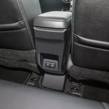 Для Toyota Raize A200 2021 2022 ABS автомобильное заднее сиденье, розетка кондиционера, вентиляционное отверстие переменного тока, USB, противоударная панель, рамка, автоаксессуары