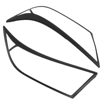 Для Toyota RAV4 2019 2020 2021 2022 2023 ABS углеродное волокно обшивка для автомобильных фар отделка передняя фара фотоосветительная лампа фотоосветительная полоса рамка для фары