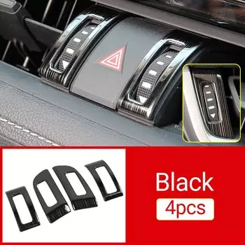 Для Toyota RAV4 2019 2020 2021 2022 2023 2024 RAV 4 XA50 Гибридный автомобильный центральный кондиционер, вентиляционное отверстие, накладка, аксессуары