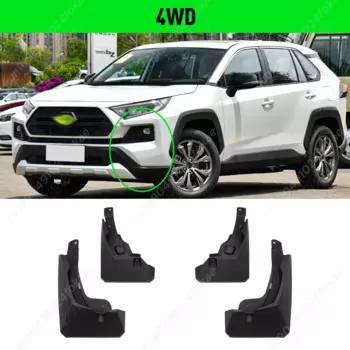Для Toyota RAV4 2019 2020 2021 2022 2023 2024, брызговики на крыло, брызговики, брызговики, автомобильные аксессуары