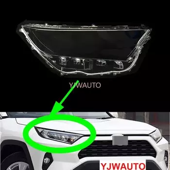 Для Toyota Rav4 2019 2020 2021, крышка фары, автомобильная фара, линза, стекло, замена переднего абажура, авто корпус
