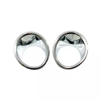 Для Toyota Rav4 Rav4 5-го поколения 2019-2022, аксессуары, цвет углеродного волокна, крышка передней противотуманной фары, хромированная наклейка на противотуманную фару