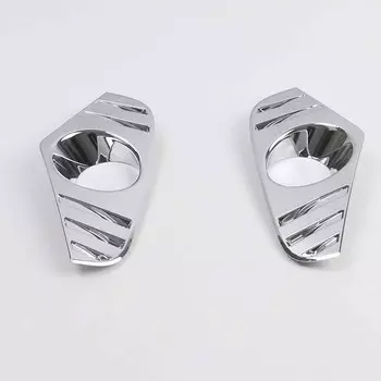 Для Toyota RAV4 RAV 4 2019 2020 хромированный передний противотуманный светильник, накладка, рамка противотуманной фары светильник, декоративная рамка, аксессуары для стайлинга