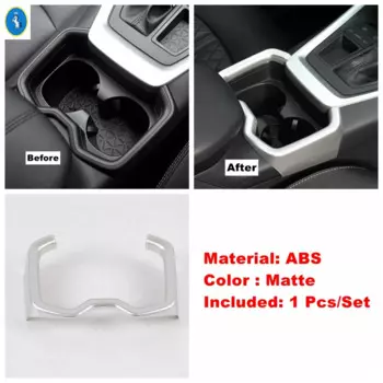 Для Toyota RAV4 RAV 4 XA50 2019 2020 2021 2022 2023 2024 Автомобильный передний ряд держателя чашки для воды, накладка, рамка, аксессуары для интерьера