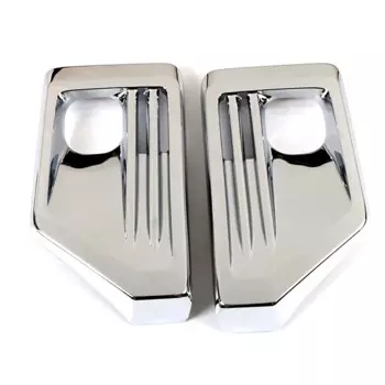 Для Toyota Rav4 TRD Off Road 2019-2024 аксессуары ABS передняя противотуманная фара крышка хромированная противотуманная фара накладка на рамку наклейка