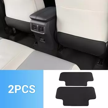 Для Toyota RAV4 XA50 2019 2020 2021 2022 2023 2024 RAV 4 гибридная кожаная накладка на заднее сиденье автомобиля защита от ударов противогрязные коврики