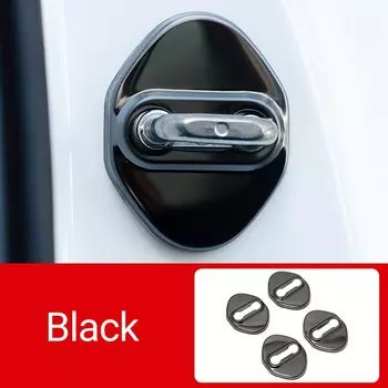 Для Toyota RAV4 XA50 2019 2020 2021 2022 2023 2024 RAV 4 Гибридный автомобильный дверной замок с пряжкой Накладка Защитная защита от ржавчины Аксессуары