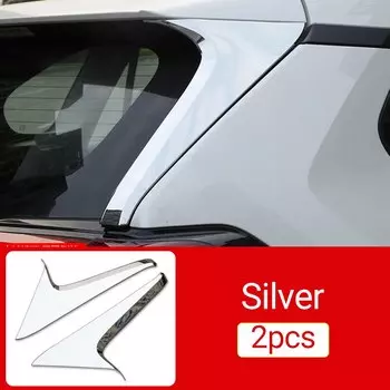 Для Toyota RAV4 XA50 RAV 4 Hybrid 2019 2020 2021 2022 2023 ABS Автомобильная задняя дверь окно C столбик литье наклейка крышка