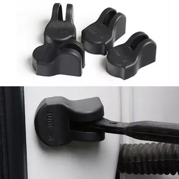 Для Toyota Sienna 2015 2016 2017 2018 2019 2020 антикоррозийные ключи для дверного замка, пластиковая пряжка, ограничительная отделка устройства, автомобильные детали, 4 шт.