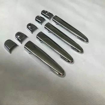 Для Toyota TANK /ROOMY 2016-2020 ABS, хромированная наружная дверная ручка, крышка чаши двери, молдинговые аксессуары