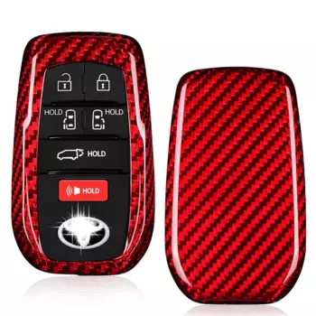 Для Toyota Tundra чехол для ключа из углеродного волокна для Toyota Sienna защитный чехол для ключа для Toyota Sequoia умные аксессуары