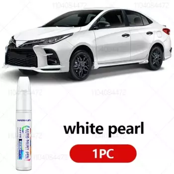 Для Toyota Vios 2005-2035 NCP42 NCP93 NCP150 NCP171 ручка для ремонта краски, средство для удаления царапин, автоаксессуары «сделай сам», черный, белый цвет