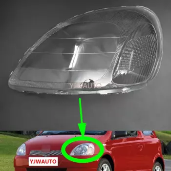Для Toyota Yaris 1999 2000 2001 2002, автомобильная фара, замена линз переднего абажура, авто корпус, стекло