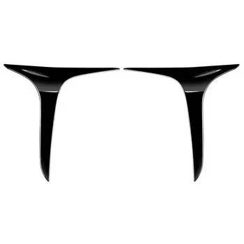 Для Toyota Yaris Cross 2020 2021-2023 ABS черный передний бампер, противотуманный фонарь, крышка для бровей, отделка, противотуманное украшение, Стайлинг