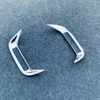 Для Toyota Yaris Cross 2020-2023 Черная передняя зеркальная Обложка отделка рамка для бровей Стайлинг автомобиля внешние аксессуары