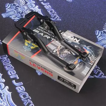 Для Triumph 765 Street Triple R (НЕ версии RS) 2017-2019 Регулируемые длинные рычаги тормозной муфты мотоцикла с 3D ромбом