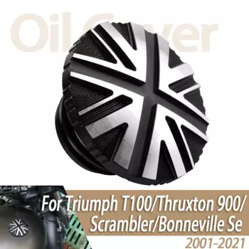 Для Triumph Bonneville Bobber T120 T100 Street Twin Scrambler 2001-2023 мотоциклетная крышка бензобака, крышка масляного бака в стиле ретро