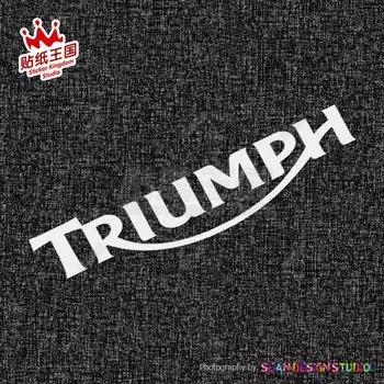 Для Triumph T100 675R Speed Triple 1200RS Scrambler Tiger 800XC Thruxton 1200R шлем мотоциклетные наклейки водонепроницаемые наклейки 18