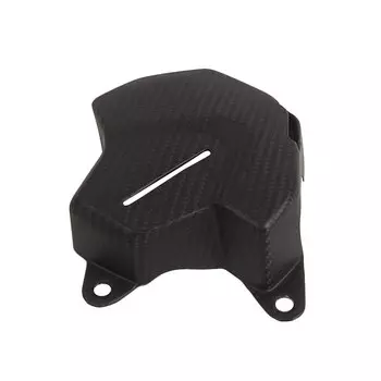 Для Triumph Trident 660 Trident660 2021 года, крышка расширительного бака из настоящего углеродного волокна, защитная крышка бака, модификация мотоцикла